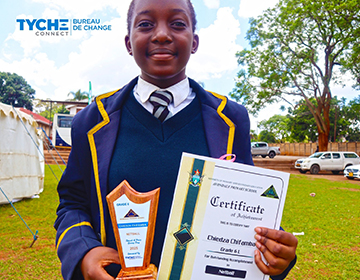 Award Shields for Top Performing Students